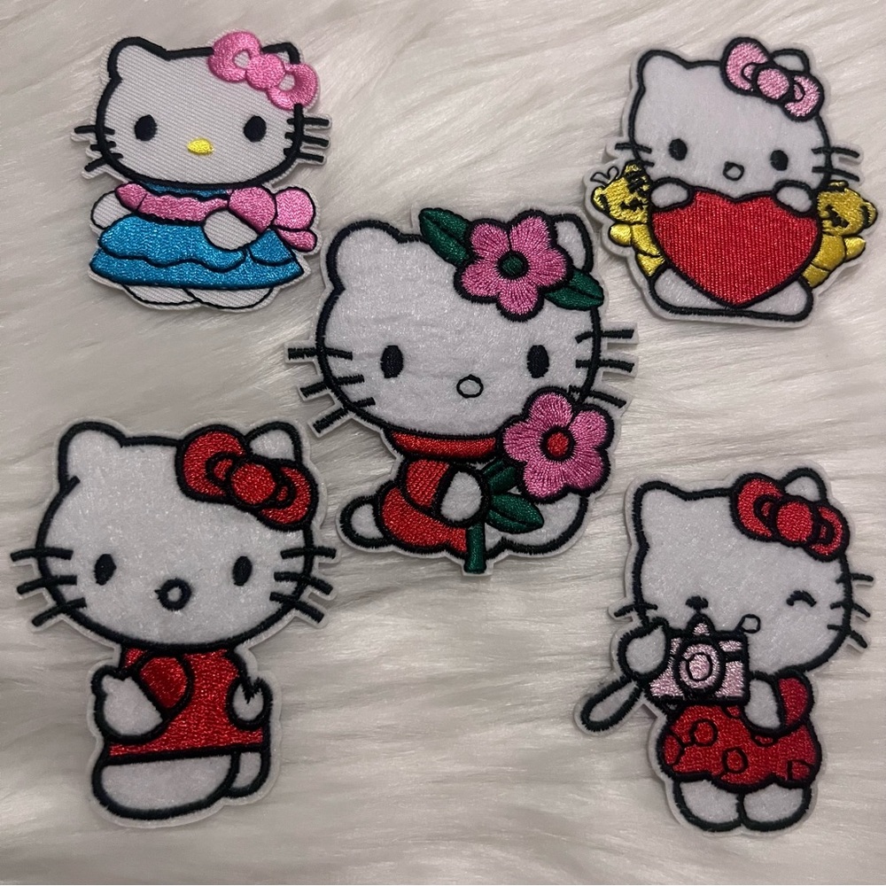 hello kitty iron on patches